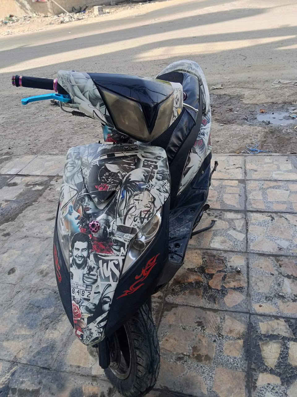 دراجه ثعلب البيع دراجه كلش حلوه نكره بكل وقت دراجه عارضيها ب500وبيها مجال مكاني الكاضمية ***********خط+وتساب
