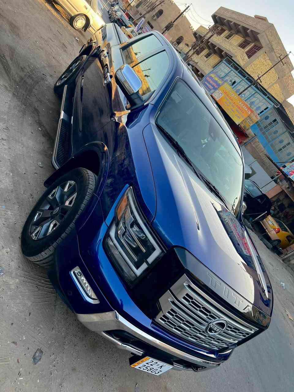 نيسان تيتان اعلى فئة بلاتينيوم ريسيرڤ
الموديل 2023
اللوحة اربيل 
اللون نيلي
الممشى 51000 ميل
الايرباك- اللغد- الشاصي سليم بدون ضرر
الحادث بسيط جدا
السعر 280$
الاستفسار *********** بغداد, العراق
