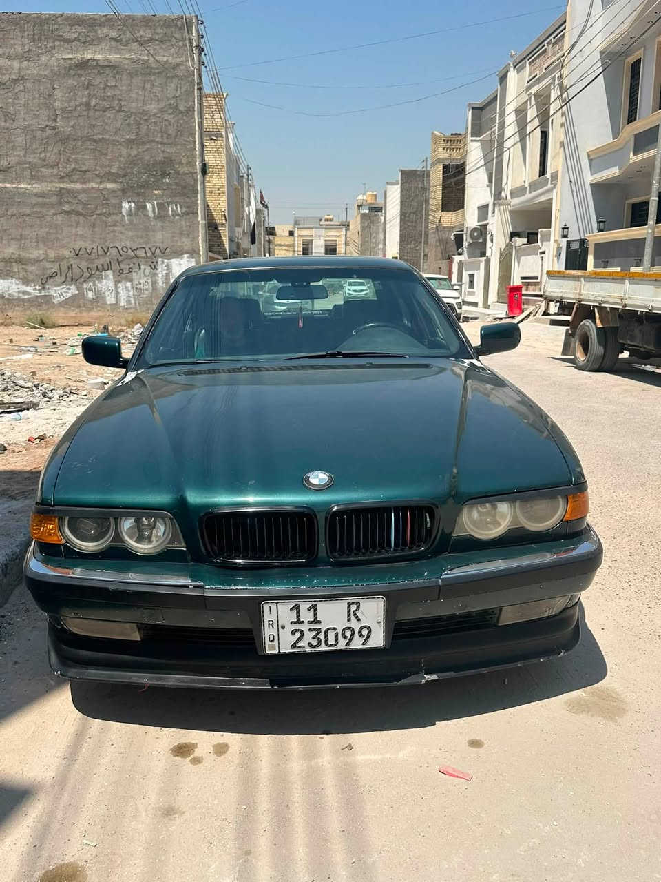 السلام عليكم من رخصه لادمن
بي ام 740 كاسحه موديل 95بيه ضربه بخشم الجاملغ لاييمن  وتصليح دواير خياسات 
وسياره نضيفه وحله كدام  العين رقم بغداد 
مكينه 8سلندر مكان بغداد بيع او مراوس ***********
