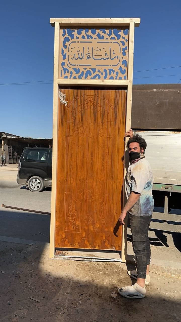 ‏سلام عليكم
‏شركة بيت زغير
‏تقدم عروض 
‏جرجوب جام روسي درجة أولى كافة القيادة والنقشات
‏أبواب عراقية ثقيلة أو خفيفة مصبوغ كامل ويا كيلو وإنك النقشات
‏جرجوب جاوي كابوني أو ماليزيا كافة قياسات والنقشات
‏رقم الهاتف *********** سيف 
‏رقم الهاتف *********** حجي علي ￼
‏عنوان بغداد مدينة الصدر توصيل كافة محافظات 🇮🇶 
‏الأسعار مناسبة جدا جدا
