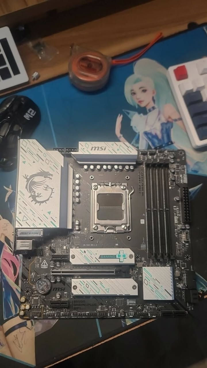 R7 7800X3D • B650M GAMING PLUS • جدد