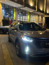 Santafe_Gdi_grand حجم المكينة : 3300 الموديل: 2017 اللون : رصاصي  المو...