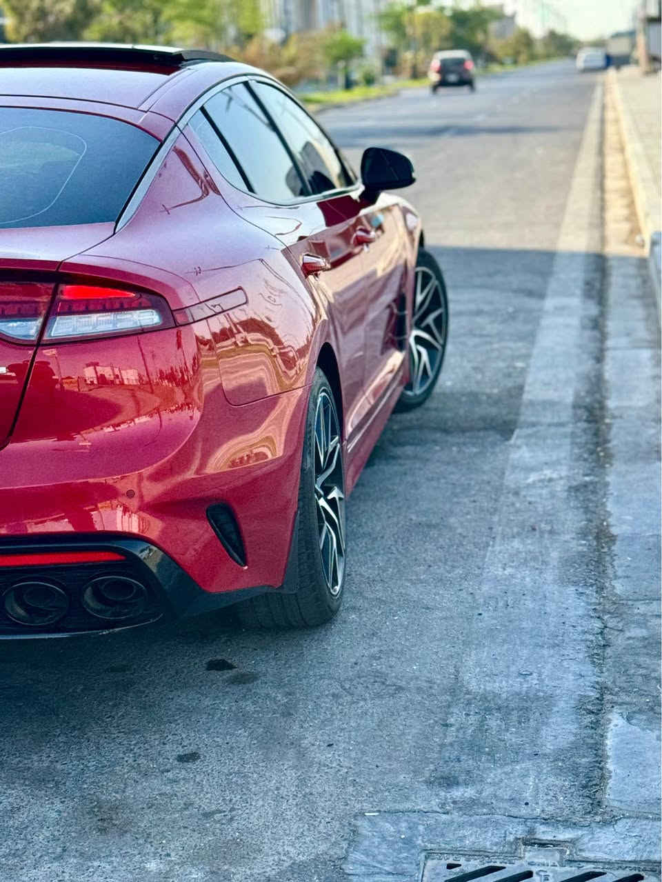 KIA STINGER  GT LINE 2023

فول مواصفات 1/1
  
كيا  ستنكر GT LINE  2023
المسافة المقطوعه 52000 ميل
اللون . احمر  
محرك 2.5 twin turbo 
الموديل 2023

                  ======= الاضافات👇👇 ======
  
فتحة بانوراما 
شاشة كبيره
تبريد قطعتين
تبريد خلفي 
رادار امامي
 مانع تصادم
مانع انزلاق 
تحديد مسار .
نقطة عمياء .
تصحيح مسار 
بصمه تشغيل 
بصمه ابواب 
كاميرا خلفيه 
كاميرا 360
تشغيل عن بعد سياره 
تدفى بالكشنات
كراسي كهرباء عداد 2 
كراسي جلد داخل اسود 
كراسي ذاكره 
مثبت سرعة
تحكم ستيرن
شاحن وايرلس
هاند بريك كهربائي
حساسات خلفيه 
حساسات مانع تجاوز 
ويلات 18 
اضويه امامي زنون LED
اضويه خلفيه LED
كشافات LED
نظام GPS+خرائط 
وبلوتوث 
مدخل USB+ AUX

🚗🚗حادث السياره بنيد مصلح وبيها كلير من امريكا باب السائق والجاملغ الأمامي بدون شواصي او دواخل كلها سليمه

ملاحظه السياره تترقم جميع المحافظات

 🚗🚗
المكان البصرة

للأستفسار / *********** البصرة, العراق
