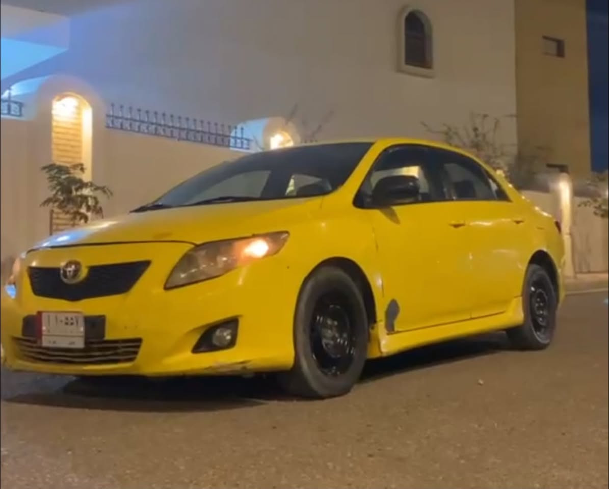 كورلا 2009 للبيع
كورلا 2009 وارد امريكي 
فئه S 
داخلها نضيف مكينه نضيفه بيها مشكله بفيشه بلضفيره بسس 
تريد تجي تشوف السياره تكلبها على راحتك
مكانها كربلاء 
السياره مال جناي خير من الله مقاصره
سعرها مناسب جدا 
للتواصل ***********
واتساب واتصال
