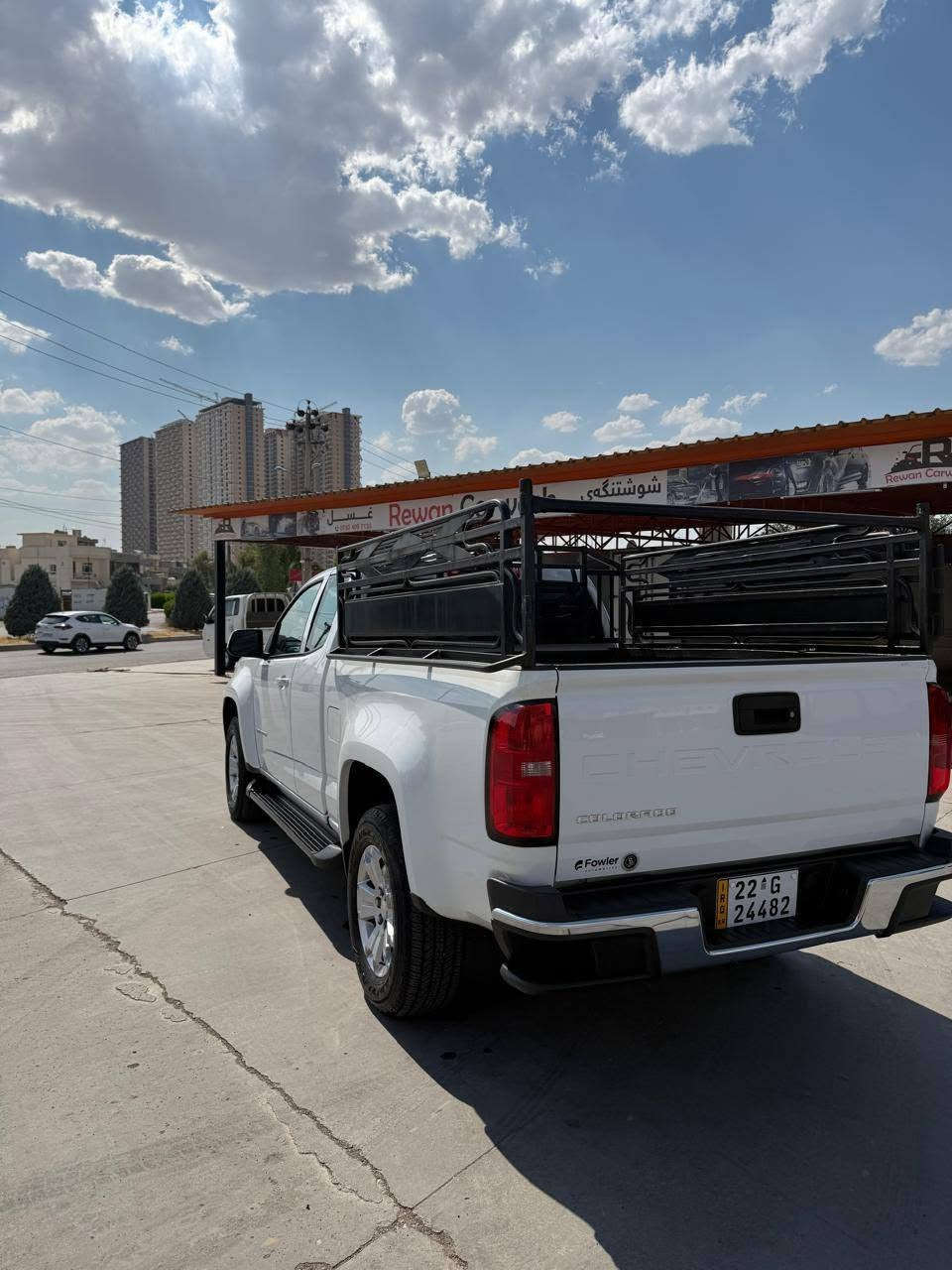 Chevrolet Colorado 2022 V4 2.5 
السلام علیکم شؤفرليت كولورادو لبيح مكينه اربح سلندر قوه حصان ٢٥٠٠  حادس سيا ره بس جاملغ سكن مبدل شويه باب سكن بارد مكان أربيل مديل سياره ٢٠٢٢ تاك اكسل  سياره جا هزه بسمي

مكان: أربيل
رقم تلفون : ***********
سعر : 150$
