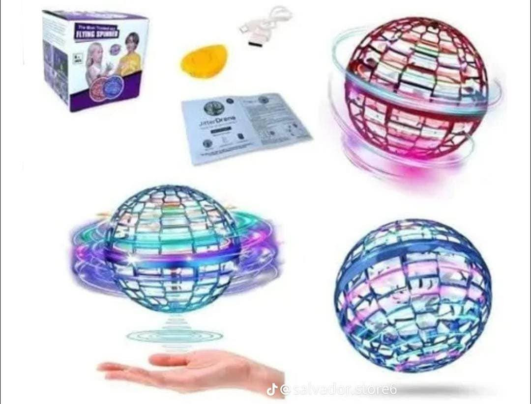 *********** أربيل, العراق

نص مكتوب في الصور:
- @salvador.store6
- Seguro y divertido para niños Diseño de rejilla densificada Hélices internas Suave y elástico Luz RGB dinámica Material PP de alta calidad Carcasa flexible y duradera Diseño esférico único @salvador.store6
- 9.5cm 9.5cm @salvador.store6