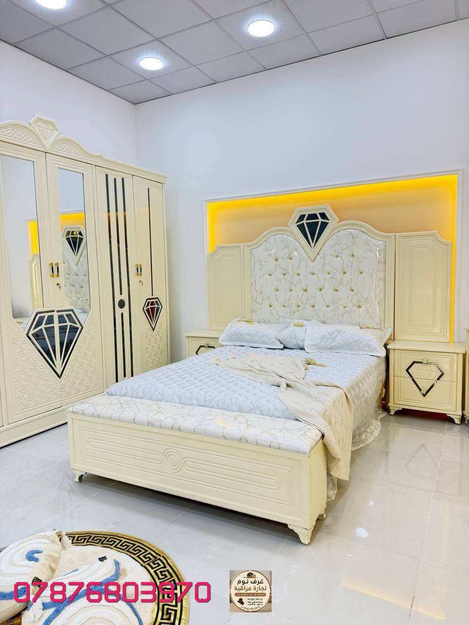 غرف نوم • نجارة عراقية • جودة عالية