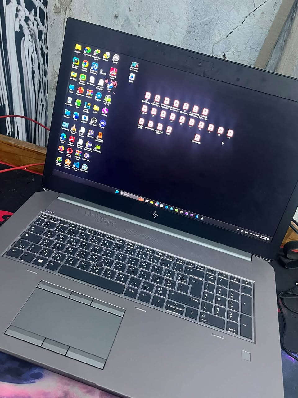 Hp zbook
Core i5

جيل 9

SSD 537

RAM 32G

Gpu T1000 4g

كيبورد عربي انكليزي ضوئي

ونضافه عاليه

قيم السعر مكان بابل باب الحسين

وتساب  ***********
