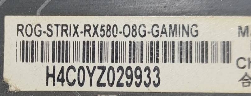 السلام عليكم  كارت rx580 8gb rog -STRIX  مره يعرض ومره لا للبيع(( فحم)) ابيع عاطل ب50 الف مع التوصيل التاصل واتس اب *********** مكان الكارت كركوك
