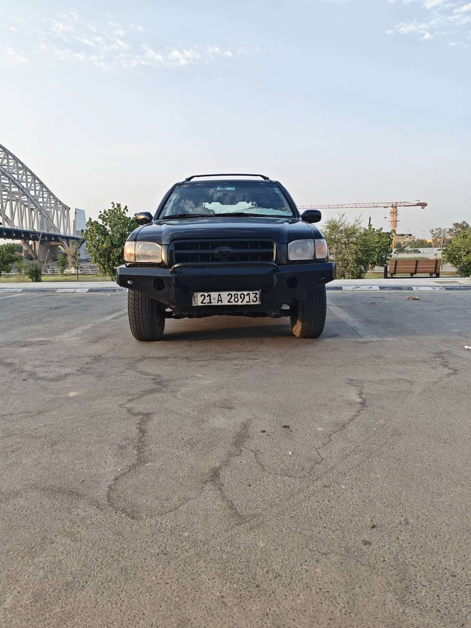 نيسان نوع باثفايندير
المحرك: V6، ستة سلندر.
السعة: 3.3 لتر.
ناقل الحركة: يدوي 5 سرعات.
يعني گير عادي 
محرك گير كفالة 
رقم سليمانية بأسمنه تريد تحويل تريد وكالة
سيارة قوية وتتحمل اقسى الضروف دعامية حديد السيارة مصبوغه حزام للجمالية و الشخوط او عندي فيديو قبل الصبغ تبريد نقص غاز
السعر ٦٢ او بيه مجال مكان السياره ذي قار ***********
