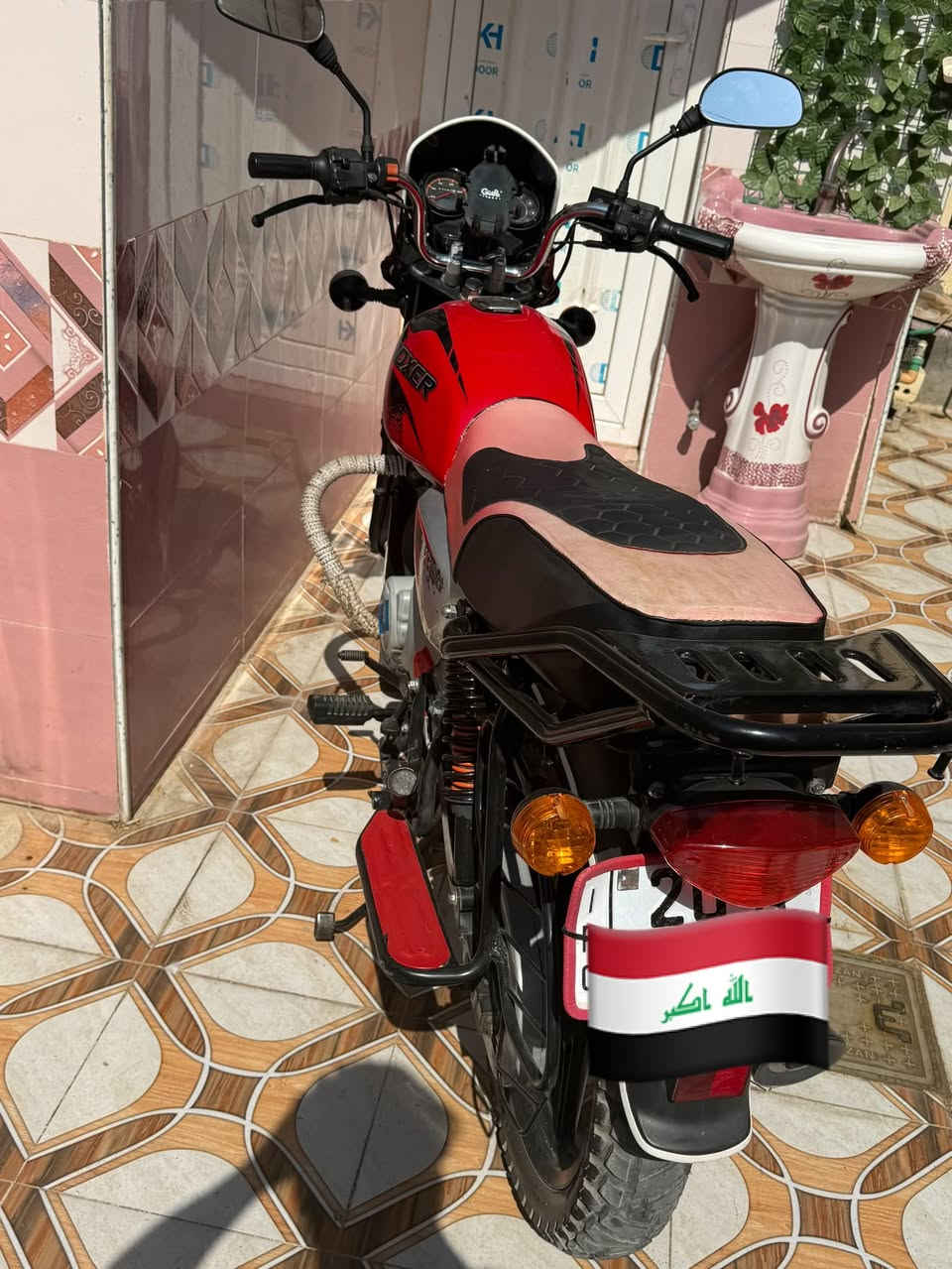 السلام عليكم شباب دراجه بوكسر 2021 للبيع الدراجه رقم وسنويه ديالى بسمي الدراجه انطي بيها صمان محرك وشاصي وكلشي شرط السبانه ماممدوده عل كابريتر مو بس ماممدوده عل مكينه جيب فيتر توديها لفيتر الي يعجبك شرط جديده الدرجه عل ايدي الدراجه معروضه 2250مكان الدراجه ديالى المقداديه الوجيهيه 
***********
