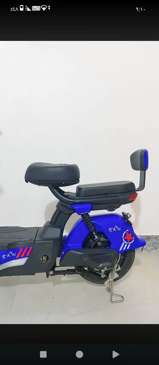 السلام عليكم دراجه شحن للبيع استعمال قليل باتريات جدد    نضيفه كلش دراجه السعر ٣٢٥  وبيها مجال قليل   مكاني نجف عباسيه لاستفسار الاتصال ع الرقم ***********
