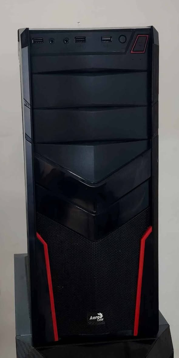 تحية طيبة للجميع 
متوفر تجميعة للبيع كيس فقط 
السعر 299 الف

CPU I5 7400 4 CORE 4 THERADS
COOLER CPU INTEL STOCK 
M. B MSI B250M GAMING PRO
RAM 8GB DDR4 TEAMGROUP
GPU GTX 1050TI 4GB ASUS 
POWER 500W COOLER MASTER 
CASE BLACK AERO COOL
M. 2 NVME 128 GB XPG
HDD 500 GB 

مكاني موصل توصيل موجود 
للتواصل *********** واتسب موصل, نينوى
