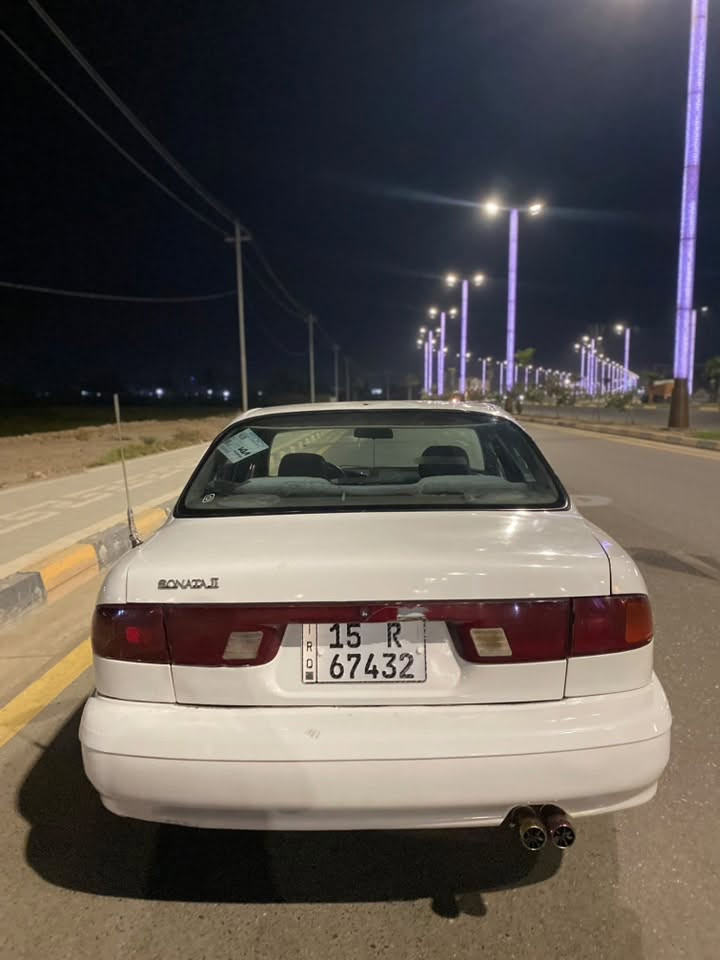سلام عليكم
سوناته تو 

موديل 94

سياره جاهزه من كلشي تخبل 

داخل جديد ارضيه جلد

كير اوتو

كهربائيات كلها شغله

صندوك جلد رقم أنبار تحويل ثاني يوم

***********

مراوس بي ام
مكان السياره الانبار
