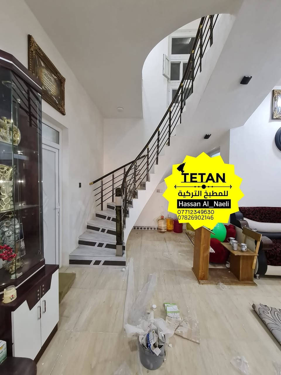 منشور جديد🆕 يعني عرض جديد 🆕 💥تحطيم الأسعار 💲
سعر المتر 40 الف بس واذا عندك اكثر من 15 متر الك دنكة هدية
#تيتان_للمحجرات_التركية
سعر المتر 40 عدل دور 
مواد تركيا المنشأ 🇹🇷🇹🇷
ضمان العمل والمواد مفتوح 🔨🔨💪
دزاينات حصرية وحديثة🌟🌟
العنوان الديوانية (خليك بلبيت احنة نجيك)
واذا تحب تعرف سعر المحجر تقريبي بس صور الدرج فيديو ودز
📞*********** واتساب + اتصال
