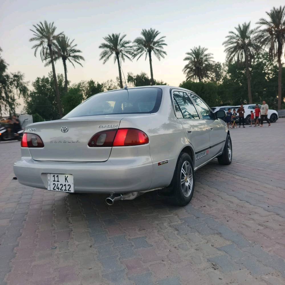 السلام عليكم (( للبيع )) 

كورلا موديل 2000 نظيفه جدا يسرا بلاد رقم بغداد انكليزي سنوية وهزه جديده باسمي شرط التحويل مباشر 

كير ومحرك جديد مال حاوية اقتصاديه بالصرف صدر ورا وكدام بحاله جيده جدا والتبريد ثلج 🥶 غرفتها كلش نظيفه والبطاين جديده دوشمه جديده والارضيه جلد كهربائياتها كلها شغاله مابيها ولا كلوب ميشتغل 

ريمونت فتح الابواب + الصندوق تخم تاير جديد ويل كب رياضي صبغتها فرن درجه اولى جديد على ايدي لان صبغها جارد والتراي مفتوح وين يعجبك 

السعر :- ٦٣ ورقة وبيها مجال للطيبين 
العنوان :- بغداد الكاظميه 
الاتصال :- *********** 

السياره كلش حلوه ومرتبه وبالحقيقه احلى من الصور والي تصير من نصيبه احول السياره مباشرة مابقيها باسمي ربي يحفظكم
