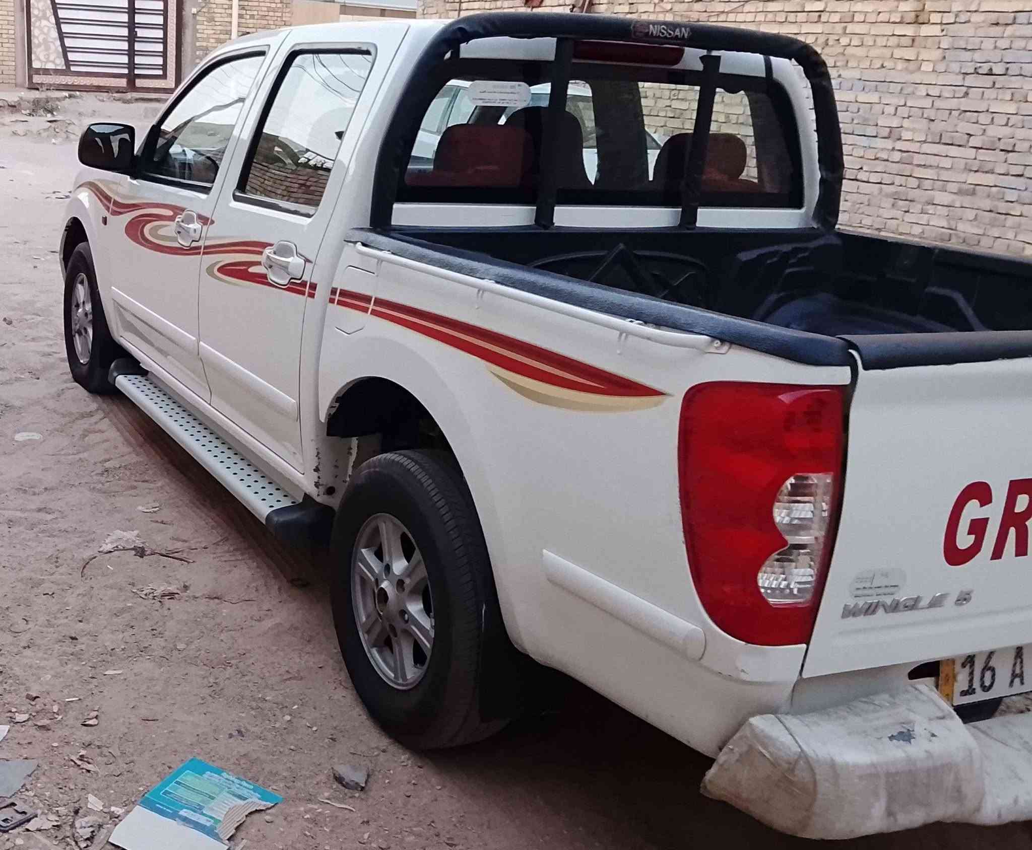 گريت ول 2019 رقم قادسيه انكليزي مكفوله من الضربه والصبغ والتبديل والفتح عل الشركه سنويه جديده هزه جديده مكينه وگير كفاله حداديه جديده تخم تاير جديد تبريد ثلج سياره جديده وجاهزه مكان السياره ذي قار الشطرة بيع او مراوس ***********
