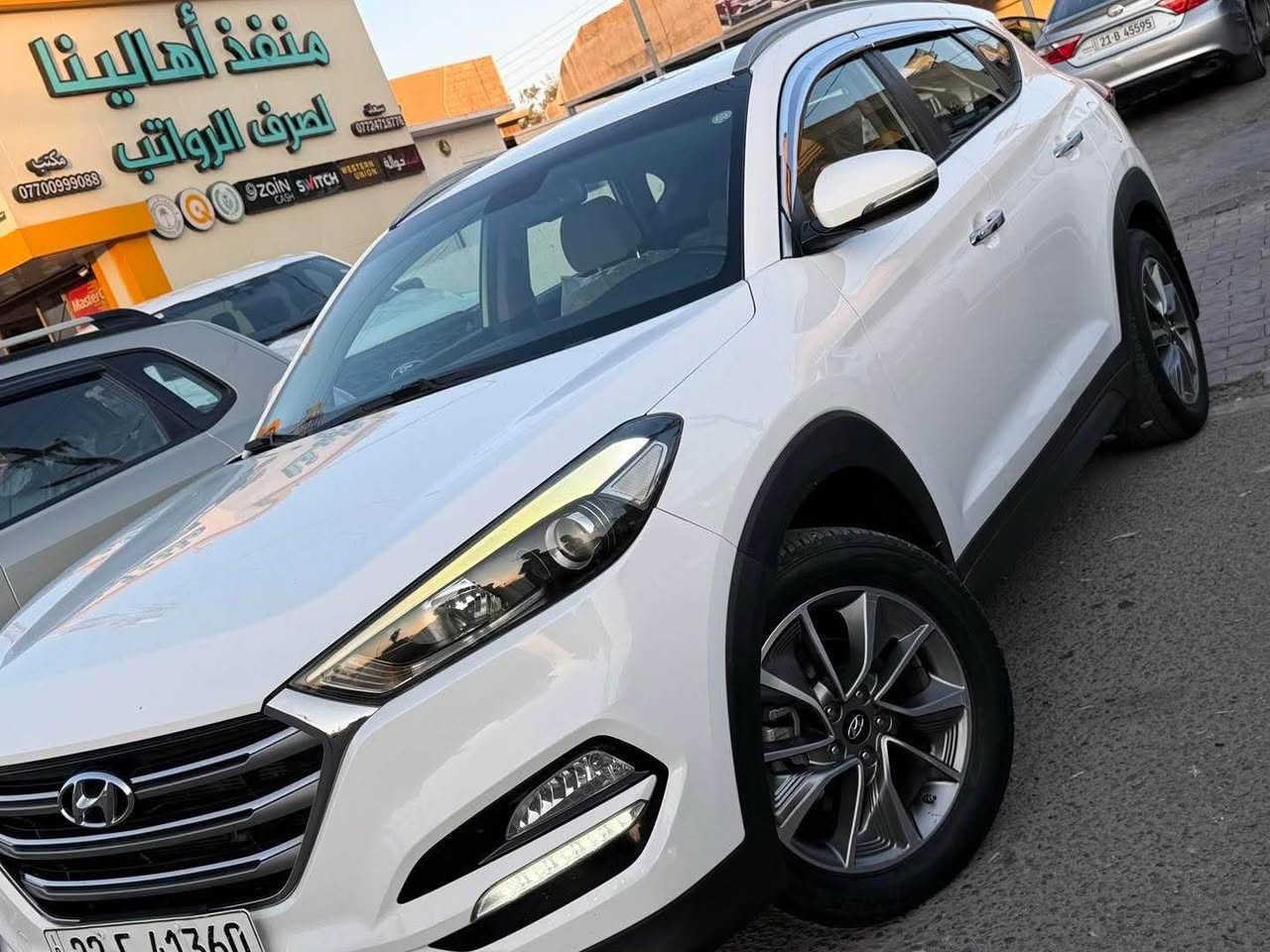 نوع السياره  هونداي توسان 
موديل 2018 
117 km ماشيه
رقم سنويه جديد 
السونر مرفق بي مكانات كارت 
السعر 173$ بي مجال 
للاستفسار ***********📞
العنوان ديالى خانقين خناقين, ديالى
