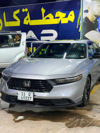 للبيع  هوندا اكورد موصفات sport L  حادثها موضح بالصور ماشيه 58 الف كيل...