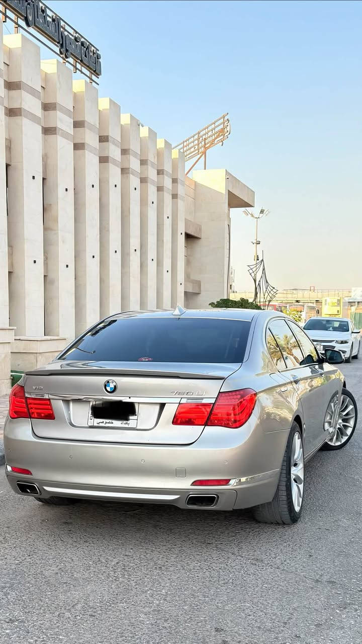 بي ام 750LI • تعديل مكينة • رقم بغداد