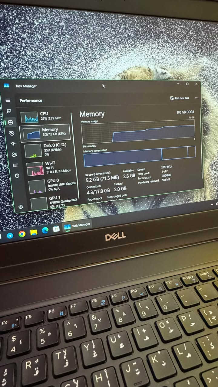 i5-8400H • Quadro P600 4GB • ١٦ انش FHD
