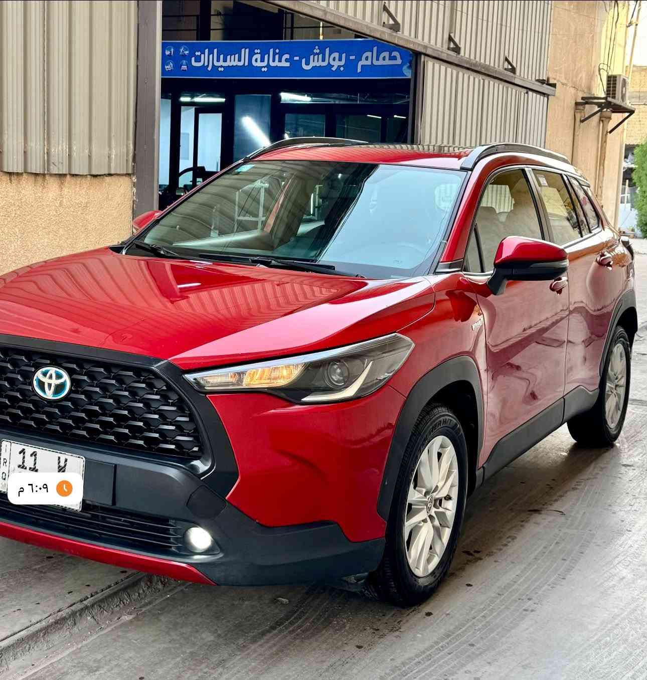 كورلا كروز 2023 ساز اصلي يعني يباني مو صيني
ماشيه 40000الف سياره 
كفاله عامه بدون صبغ بدون بارد 
للأستفسار :***********

نص مكتوب في الصور:
- ٦:١٠ م