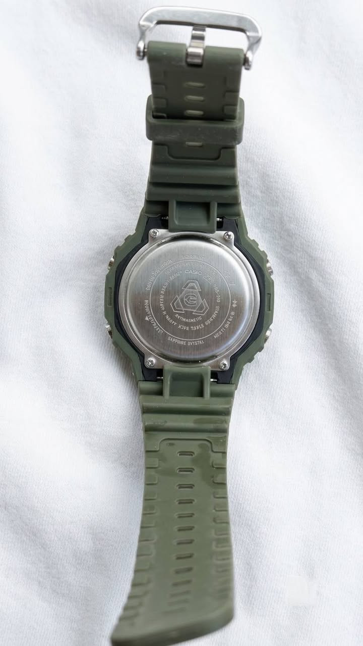 ساعة للبيع
Casio g-shock دبل تايم أصلي
دبل تايم ( عقارب و ألكتروني )

مقاومة عميقة للماء
سير ربل متين 
يومي وشهري ومنبه وضوء وعداد

سعره 40،000 ، واكو توصيل للمحافظات

للحجز والإستفسار مراسلة الرقم عالواتساب
***********
أو علق وأجيك خاص
