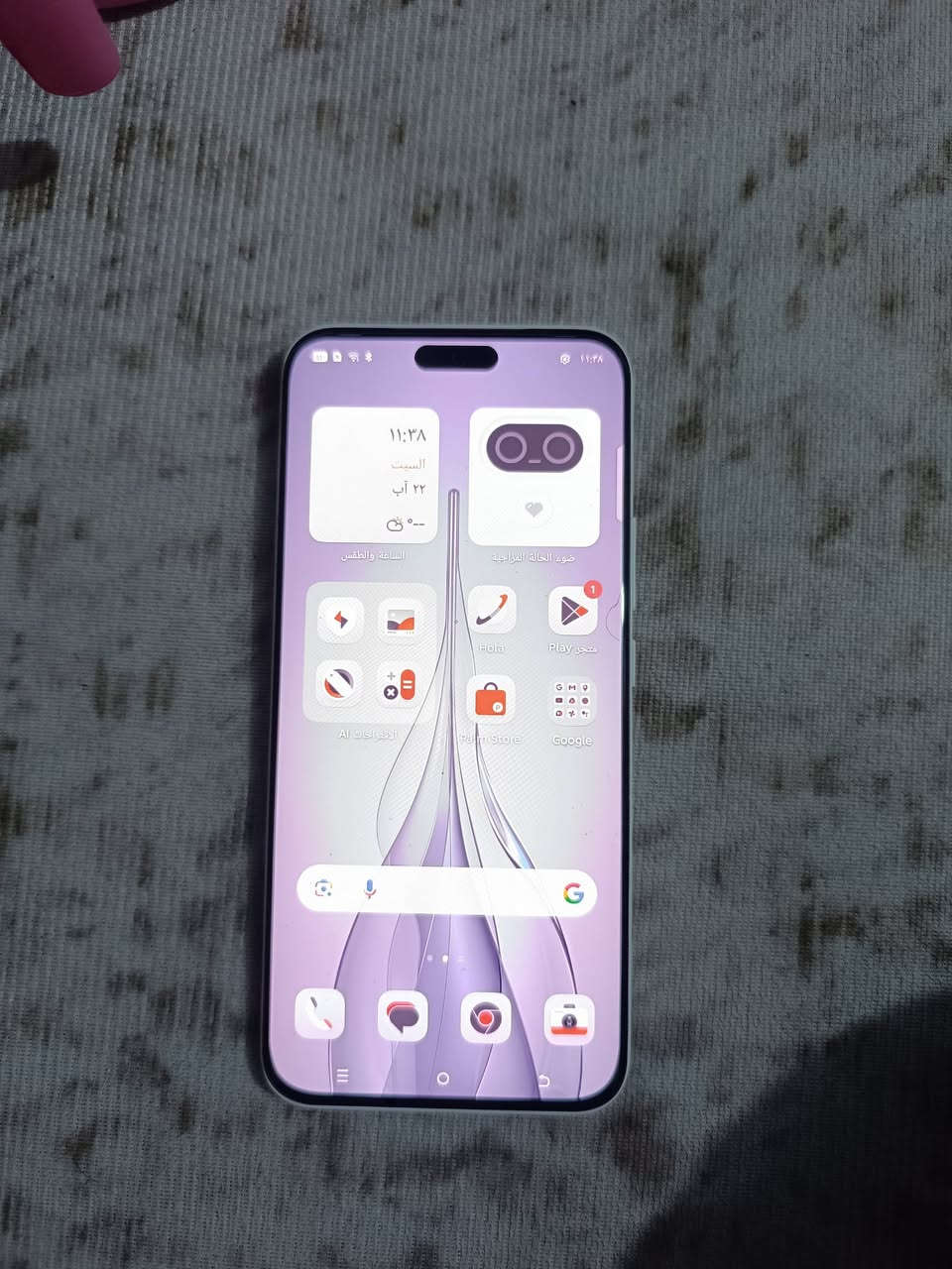 Techno Pova 7 slim
رام 8+8
ذاكره 256GB 
حجم البطاريه 5160 ملي امبير 
الكاميرا 50M 
يدعم شبكات 5g
جهاز نظيف اشتريته قبل 3 اشهر كل ملحقاته موجود الاصليه
ميزاته شحن يدوم طويل بالاستخدام الاعتيادي و وزنه  خفيف جدا وحجم سلم
السماكة 5.95 ملم
الوزن 156 غرام
معالجه قوي سعر قفل 275 الف 
‏‪***********
