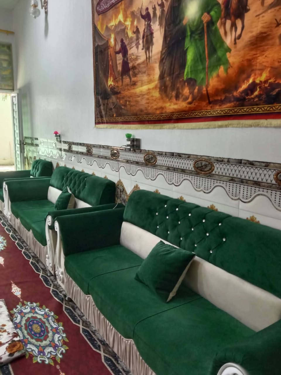 السلام عليكم تخمين ونص لبيع 25مقعد
ستعمال شهر جديد المكان النجف ***********
