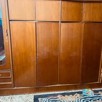 كنتور صاج ثقيل طابقين 6 ابواب مع ميز تواليت وزاويه السعر 530 وبي مجال ...