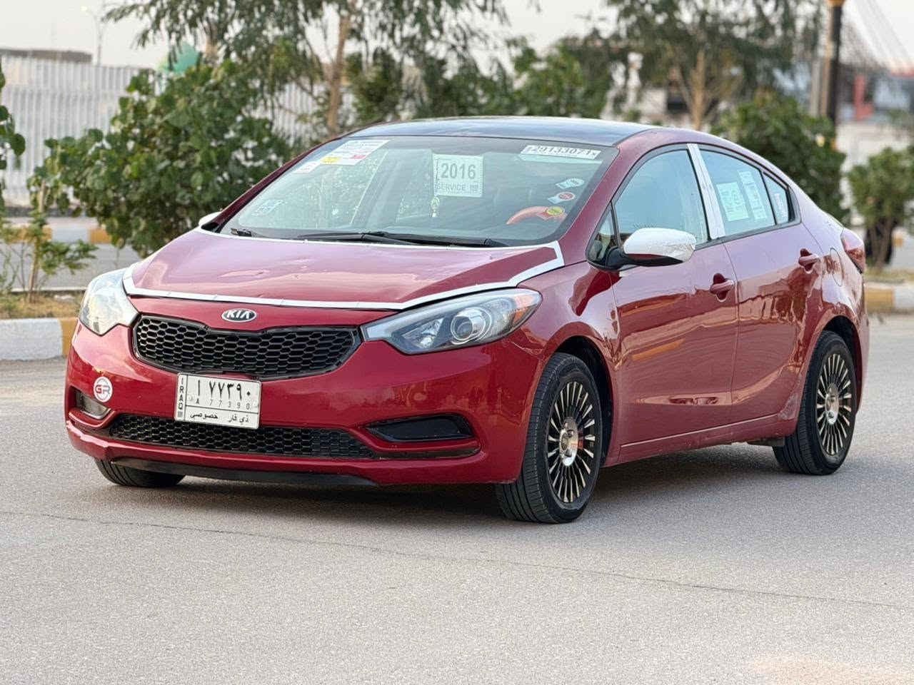 نالسلام عليكم كيا فورتي 2016 السيارة جاهزة محرك كارتون كير تبريد ثلج تخم تاير جديد مكان السيارة الناصرية سوق الشيوخ ***********
