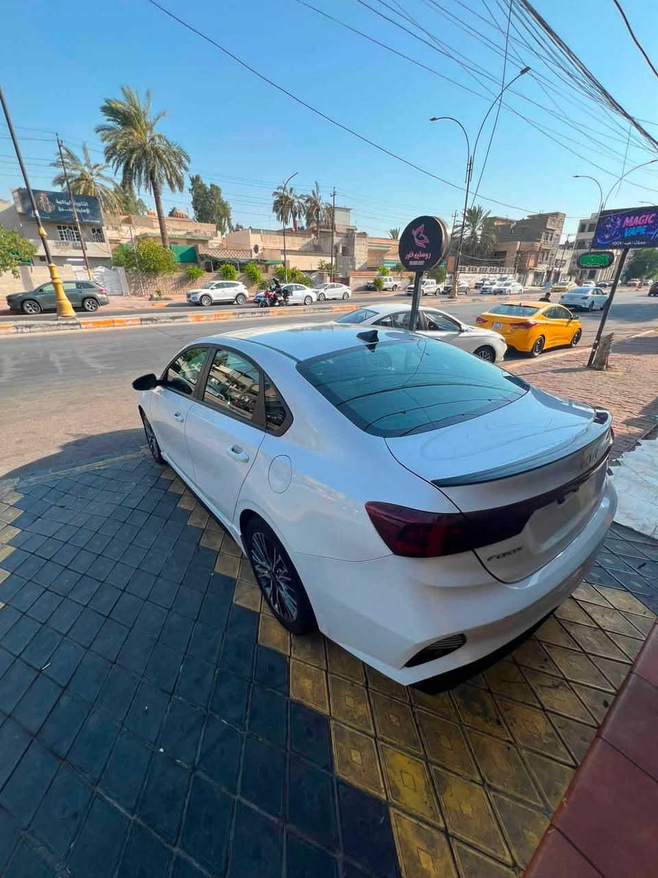 السلام عليكم اخواتي الغوالي
للبيع كيا فورتي  بدون رقم منفيس بسمي موديل 24 دخول جديد 

جيتي لاين فوال عدة الفتحة  ابيض ابو الشذرة 

لاماع 

( حادث السيارةالسيارة بيهة بنيد وجاملغ صبغ 

وبلعراق جاملغ خلفي وباب خلفي بسيطات 

والبنيدوالجاملغ اول متصلحن تصلحين على بارد ورة منضربت هنا نصبغن سوة صار بيهة اربع قطع )

بدون دواخل بدون تبديل ليبل واحد السيارة

(كفالة من لغد وشاصي ومكينة وكير ودواخل وبدون ايرباك شرط الفحص وين مايعجبك افحص السيارة موس احلهة من الصور اللة شاهد 

صور الحادث وصور السيارة مرفقة بلمنشور

المواصفات فول بدون سلايد

بصمة تشغيل مع بصمة ابواب

صندوق ذكي بصمة فتج تلقائي عند الاقتراب ستيرن رياضي حرف (D)

كشنات جلد مع بصمة GT lineمع تطريز دوسات جانبية رياضي شركة

العطر الامامي مطرز ب احمر بلادي لايت لد فراشة مميز بلادي

بك لايت لد مميز

رادار امامي تحديد المسار

رادارات جانبية النقطة العمياء

حساسات خلفية للتنبية عند الرجوع

نظام القيادة القيادة الذكية

نظام الوقوف الذاتي عند الاقتراب من مركبة اضواء ترحيب عند الاقتراب

كروز تثبيت السرعة

نظام تحديد المسار

قيادة ثلاث وضعيات (نورمل + سمارت + سبورت)

فول تحكم جهتين استيرن

شاشة اعطال واشارة ترحيب

شاشة تدعم نظام الابل كاربلي غ والاندرويد اوتو

بدون كيبل

مانع انزلاق نظام تركشن

ويل اسود 17 مميز

شاشة كبيرة 8 انج + GPS+ بوصله + كامره خلفية دواره

شاشة لعرض العطلات وقياس ضغط الاطارات مرحبا محرك 2000 دوش المرغوبة

السيارة ماشية 26ميل على مشي امريكا دخول جديد

سعر السيارة بدون رقم منفيس بسمي (136 وبيهة مجال)

مكاني بغداد الصليخ الستمية 

لاستفسار على الرقم ( *********** )خادمكم عبدالله العامري واني حاضر
