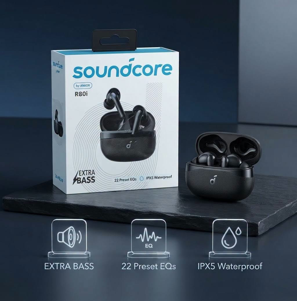 (تخفيضات  اي قطعة 5 الف) 
واتس اب ***********
(توصيل كل العراق 5 الف)

نص مكتوب في الصور:
- EXTRA BASS 22 Preset EQs IPX5 Waterproof
- منشور أحمد امزون شحن فائق بقوة 35 واط - محول PD و كبل لايتنينج شحن سريع وآمن توافق ذكي للأجهزة
- ZRUNMAX
- شاحن سريع جداً GaN
- قوة 200 واط
- متوافق مع أحدث الأجهزة
- DK-098 Dual-head Mobile Phone Holder
- 360 Rotation
- Stabilization
- Professional Multitasking Solution
- شحن طاقة شمسية