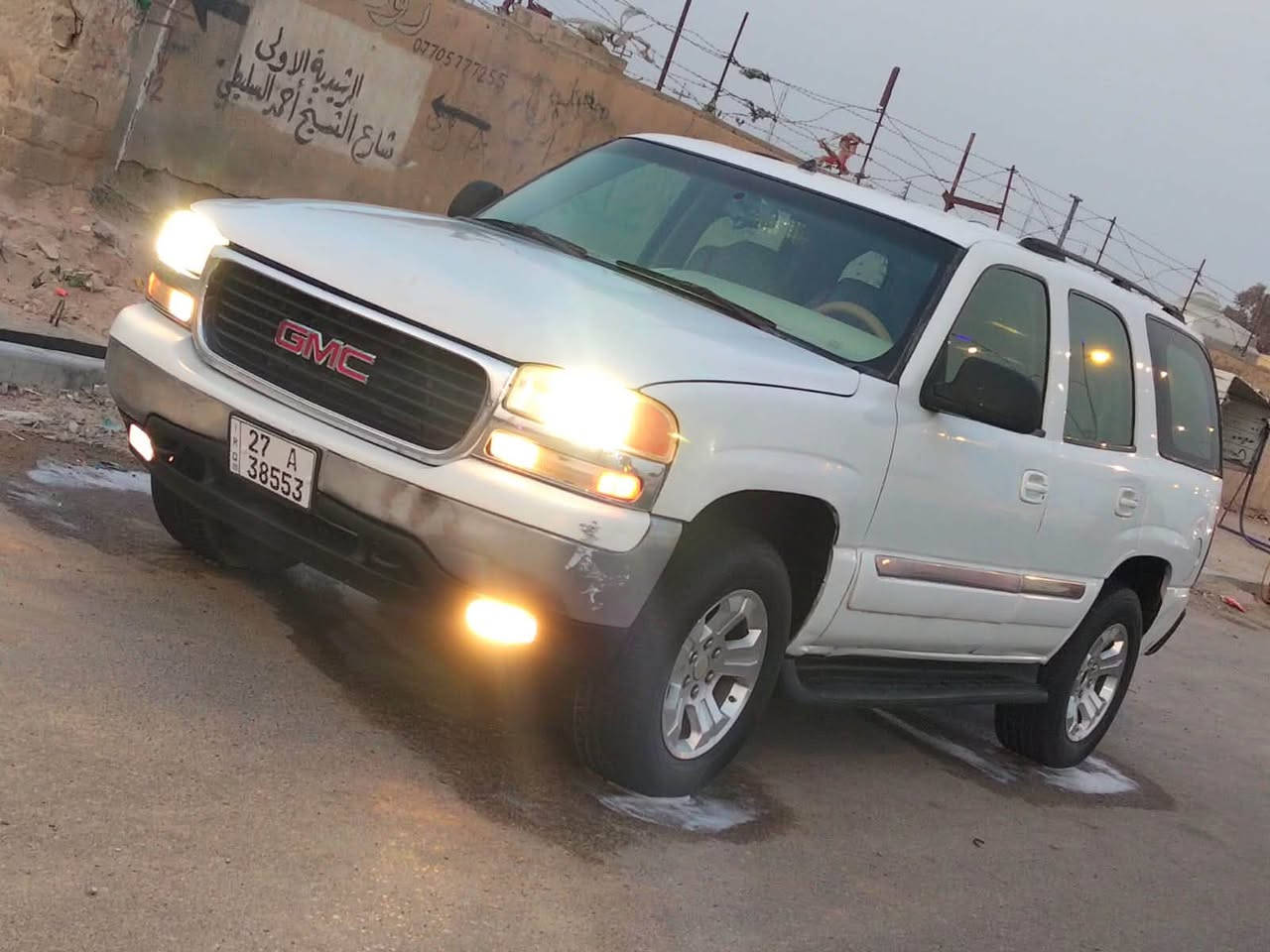 السلام عليكم يوكن لبيع مديل 2000 رقم انكليزي بسمي تحويل ثاني.يوم مكفوله من الكص والظربه والعيب   مكينه وكير جدد تبريد شغال امامي وخلفي كهربائيات كلها شغاله تخم تاير حداده جديده السيآره جاهزه من كلشي دواخل جديده مآبيها نقص السعر 70 العنوان البصرة الشراي يتصل الهاتف ***********
