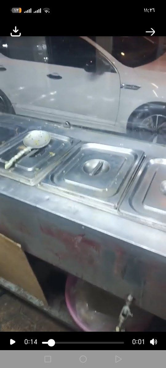 شوايه عدد2 جاهز من كلشي 8 شيش سل ستيل.سعرهن 600
حماية طبخ ب250
 العنوان شارع الاسكان مقابل مصرف الاسلامي ***********
