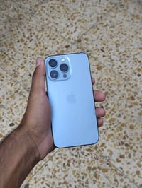 آيفون ١٣ برو • بطارية ٧٦ • فيس آيدي موقوف