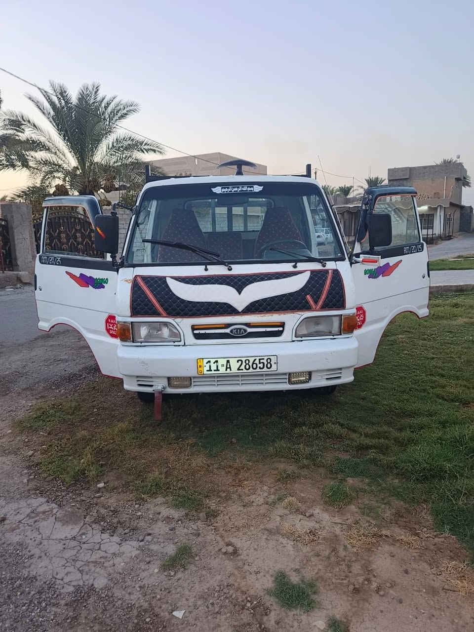 سلا عليكم ورحمة الله وبركاتة 
 كيه بنكو موديل 95رقم بغداد  تحويل ثاني يوم  مكفوله من مكينه وكير وكسن وشاصي ورقم شاصي حداديه كهربائيات السياره خير من الله مال جناي ما ناقصهه فقط تايرات گدام  السعر 63وبيه مجال العنوان بغداد التاجي للاستفسار  الاتصال على الارقام 
***********
***********

‭
