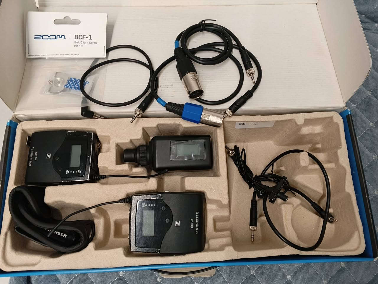 سنهايزر EW 500 • وايرليس ألماني • كامل الملحقات