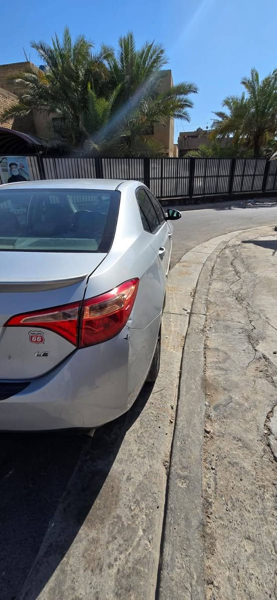 للبيع كورولا 2019 حادث جاملغ ايمن سعر
125 ورقة العنوان بغداد الجديدة 
حي الامين 
***********
