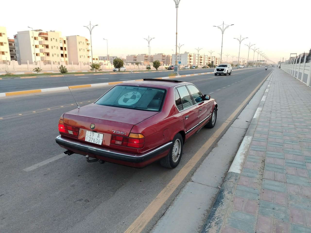 السلام عليكم أحبتي الكرام
للبيع بي ام 735موديل 1991 رقم كربلاء انكليزي تحويل مباشر سنويه وملسق هزه جدد مكينه 6 اسلنر
سياره مكفوله من ظربه قويه وكص وعيب شرعي بيها مكانات صبغ فقط اثر جراد سياره عليها ادامه كامله مكينه كير مكفولات حداديه جديده توهي مشدوده تخم تاير جديد تبريد ثلج منظومه لايت زنون جديده كهربائيات كلها شغاله سياره حلوه وكامله مال جناي
السعر 55 وقابل للتفاوض العنوان كربلاء المقدسه للاستفسار *********** 
***********

