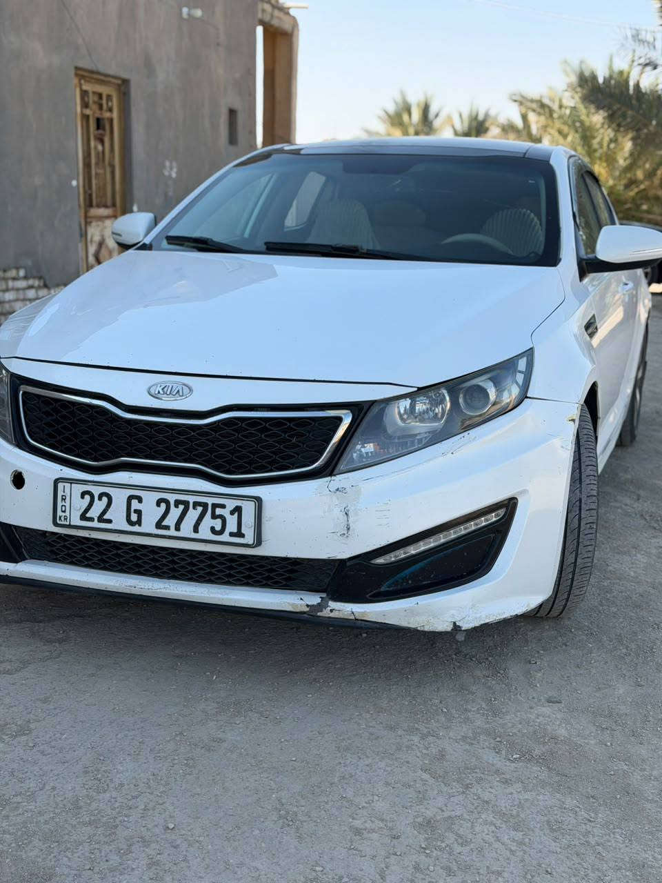 سيارة اوبتيما خليجي فول ١٢   رقم اربيل مكفولة من الصبغ والتبديل السعر ١١٠ وبيها مجال مكان السيارة سماوة للتواصل ***********
