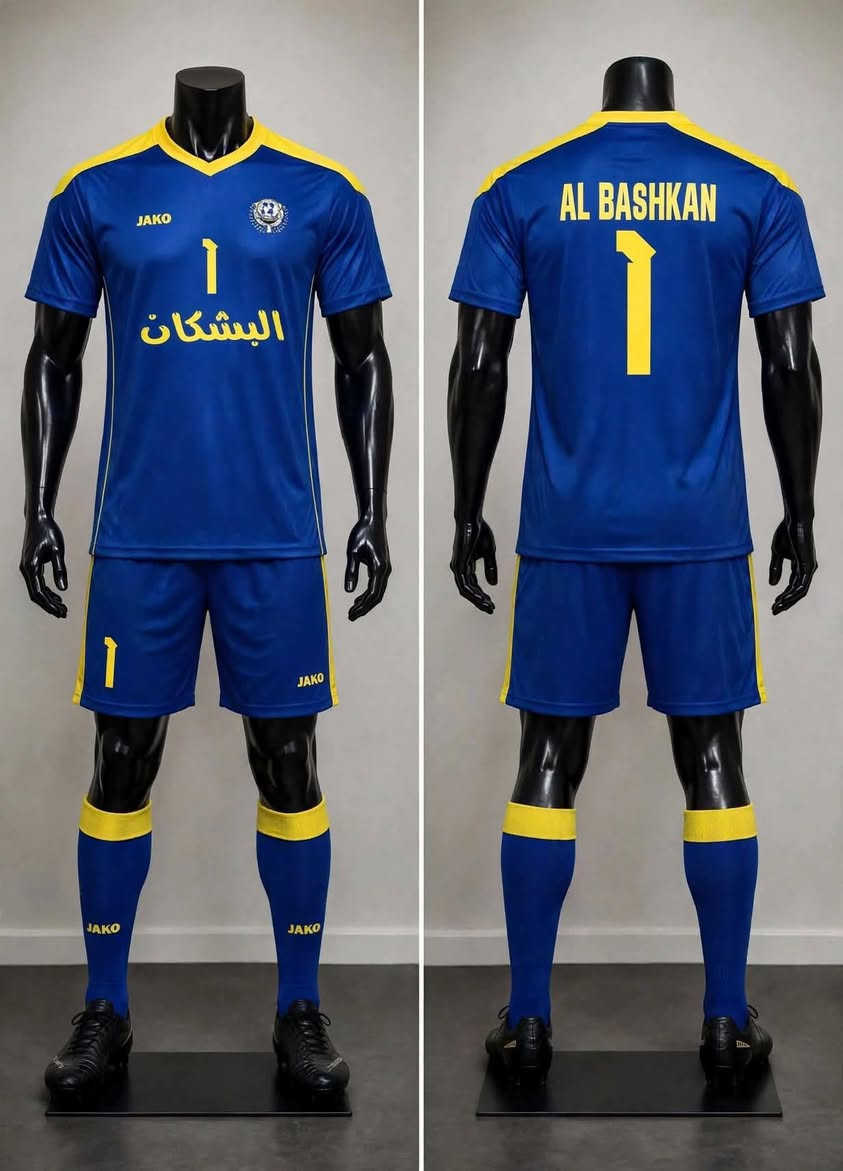 اللهم صل على محمد وال محمد 
   الزي الجديد فريق البشكان الرياضي ⚽
     من محافظه الموصل__نينوى 

   #كتيبة_كابتن_الحبيب( سعيد علي البشكاني    ) 

                  فال خير عليكم 🩳 👕 🧿           
                 بالتوفيق للحبايب 
      ملاحظة.. الدريس يجي فارغ كلشي مابي   
     للإستفسار مراسلة الصفحة او الاتصال
                   ***********
        مستعدون لتجهيز الاندية والفرق الشعبية
              التوصيل لجميع المحافظات العراق
