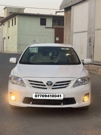 کرۆلاي ٢٠١٣بۆفرۆشتن ماڵي دۆستە زۆر جوان ماوەتەوە هيچي پێوەنيە سەنەوي ت...