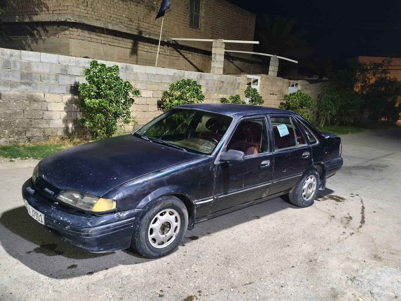 السلام عليكم برنس للبيع موديل 1994 
سياره باسمي نفاد سنويه 2029
رقم ديالى انكليزي 
محرك مفتوح المرغوب 
سياره شغاله وكلشي مابيه
محرك كير نضيف
تخم تايرات جديد
صدر امامي جديد شديته قبل فتره
الكشر كما موضح في الصور
مكان سياره ديالى جديده الشط منطقه الحويش
الرقم ***********.... ***********
السعر 24 وبي مجال
