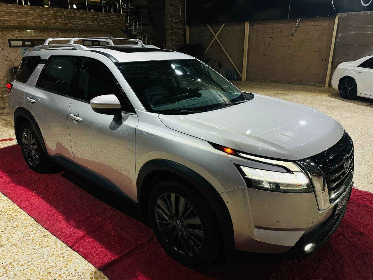 🔊(فرع كركوك) 

📌Nissan Pathfinder 2022 SL📌

♂️عداد المسافة 44000 mile

💵 (السعر/ 24000 $ ) 

♦️ (مرقمة رقم اربيل ) 

♦️المواصفات :

بصمة تشغيل
بصمة ابواب
تشغيل عن بعد (Remote Start)
صندوق شفط كهربائي 
فتحة سقف بانوراما 
رادار امامي (تحديد مسار)
رادار جانبي (نقاط عمياء)
رادار خلفي (تحذير من الاصطدام)
حساسات امامية+ خلفية
سستم سماعات BOSE
اوتو بارك Auto Park
كاميرات 360°
 فور ويل AWD  
كشنات جلد
كشنات ميموري
كشنات تدفئة+ تبريد 
كشنات خلفية تدفئة
كشن خلفي منفصل  
دشبول ديجيتال 
تبريد قطعتين لمس
تحكم وضعيات القيادة...Drive Modes 
شفتات + تحكمات استيرن 
هيتر استيرن
Apple Car Play
Android Auto 
هاند بريك بصمة
اوتو هولد Auto Hold
اوتو ستارت Auto Start
اوتو ستوب Auto Stop 
مانع انزلاق+ABS
شاشة كبيرة لمس+كاميرا
منافذ AUX+USB
وبقية المواصفات المعروفة

♦️(العنوان/كركوك شارع المعارض)

♦️للاتصال/

جنيد
***********
***********
