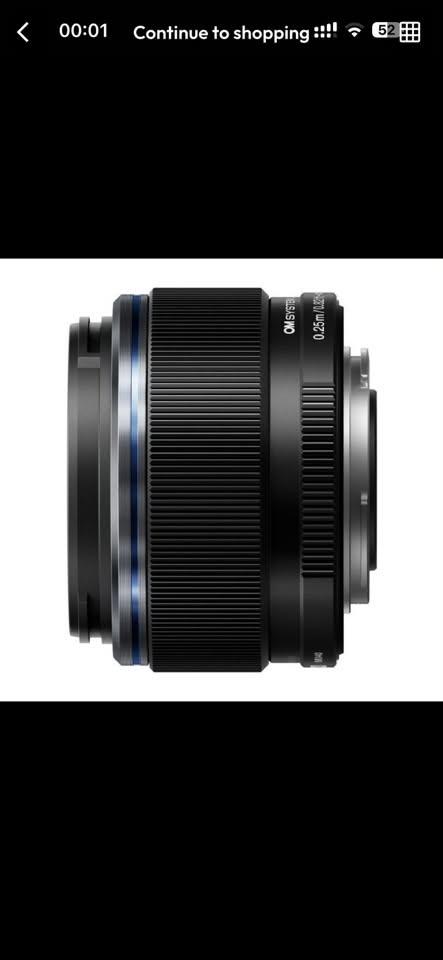 عدسة احترافية إصدار جديد

OM SYSTEM M.Zuiko Digital ED 25mm F1.8 II / EW-M2518-2 black

جديدة غير مستخدمة

بالمواقع سعرها ٥٥٠$ ماعدا النقل 

ابيع ب ٤٢٥$ 

متوفر توصيل 

اتصال او واتساب ***********
