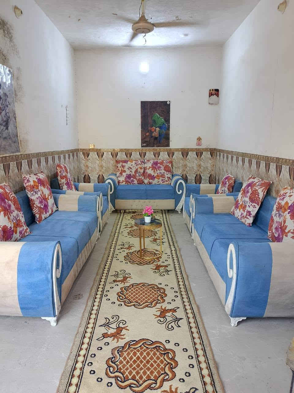 كنب ١٠ مقعد • ما بيه ضرر • توصيل