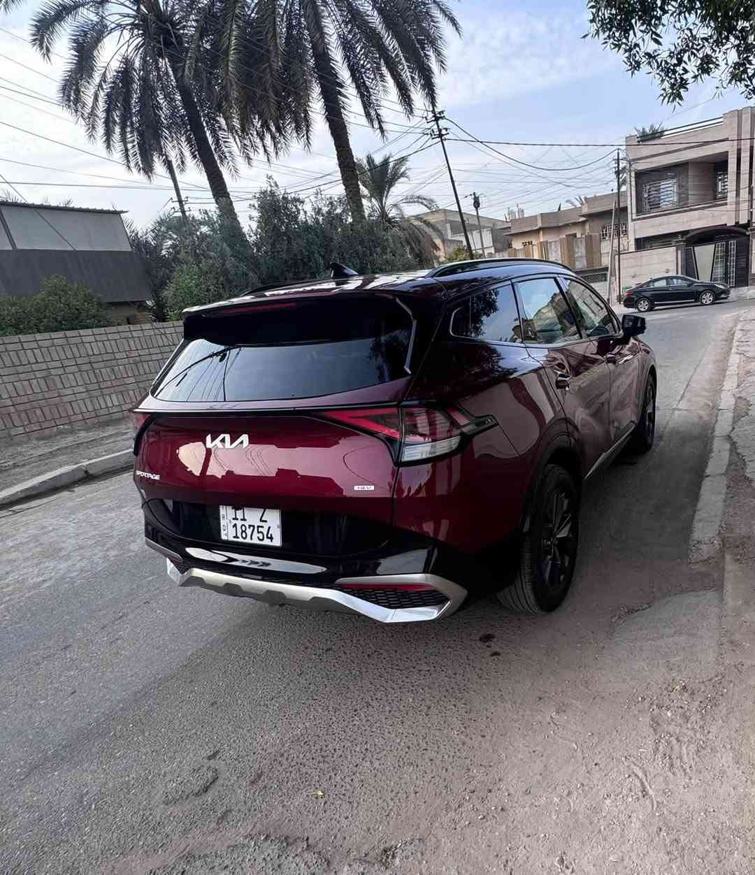سبورتاج هايبرد • موديل ٢٤ • حادث
