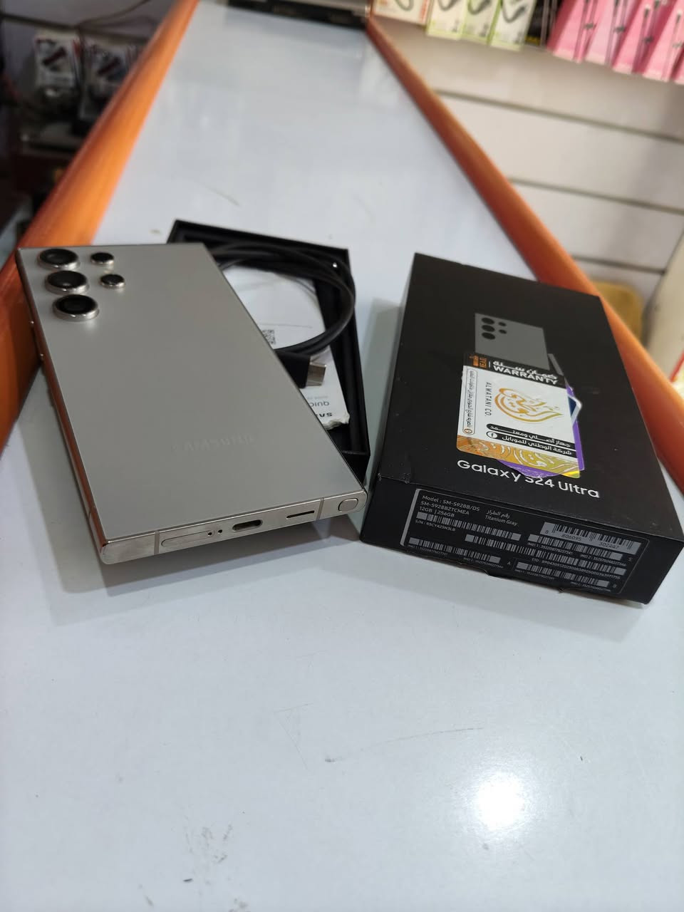 السلام عليكم ورحمة الله وبركاته
اس 24 التراااا  📱📞

الذاكره 256 +12+12💾

الون تيتانيوم 

نضافه 100

جهاز مكفول من الفتح

السعرررر 875 💵

العنوان الناصريه مركز الحبوبي شارع النيل

هاتف. اتصال واتساب ***********📞

يتوفر التوصيل كافه المحافظات العراق الحبيب بشرط اعتماد
