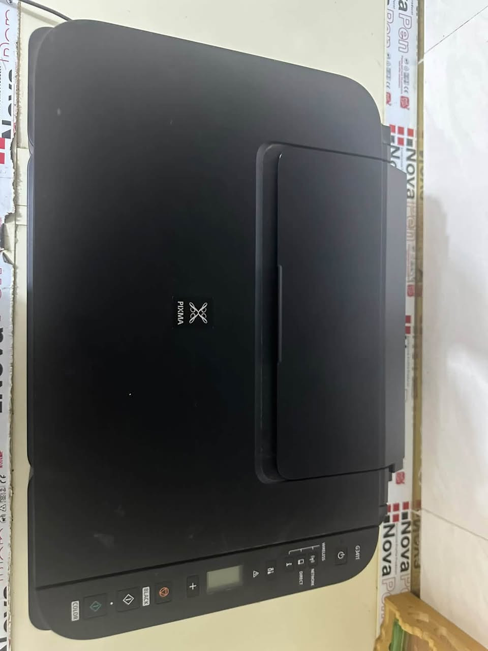 للبيع طابعة Canon PIXMA G3411
طابعة Canon G3411 متعددة الاستخدامات، مناسبة للبيت والمكتب والدراسة.
✅ طباعة ملونة وأبيض وأسود
✅ طباعة + نسخ + سكانر
✅ تدعم Wi-Fi والطباعة لاسلكيًا من الموبايل والكمبيوتر
✅ نظام خزانات حبر اقتصادية وقابلة لإعادة التعبئة
✅ جودة طباعة ممتازة للصور والمستندات
✅ مناسبة للاستخدام المنزلي والمكتبي
✅ الجهاز بحالة جيدة ونظيف
اشتريتها  علمود الجامعه وهسه تخرجت جديده فقط استنسخ ملازمي مكاني نجف للتواصل ***********
